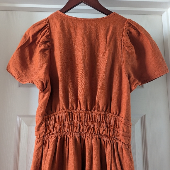 Anthropologie Somerset Linen Maxi Dress - Picture 7 of 8